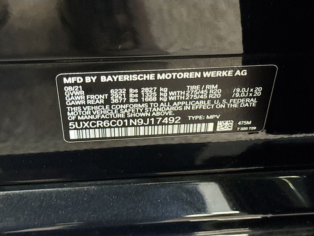 2022 BMW X5 xDrive40i