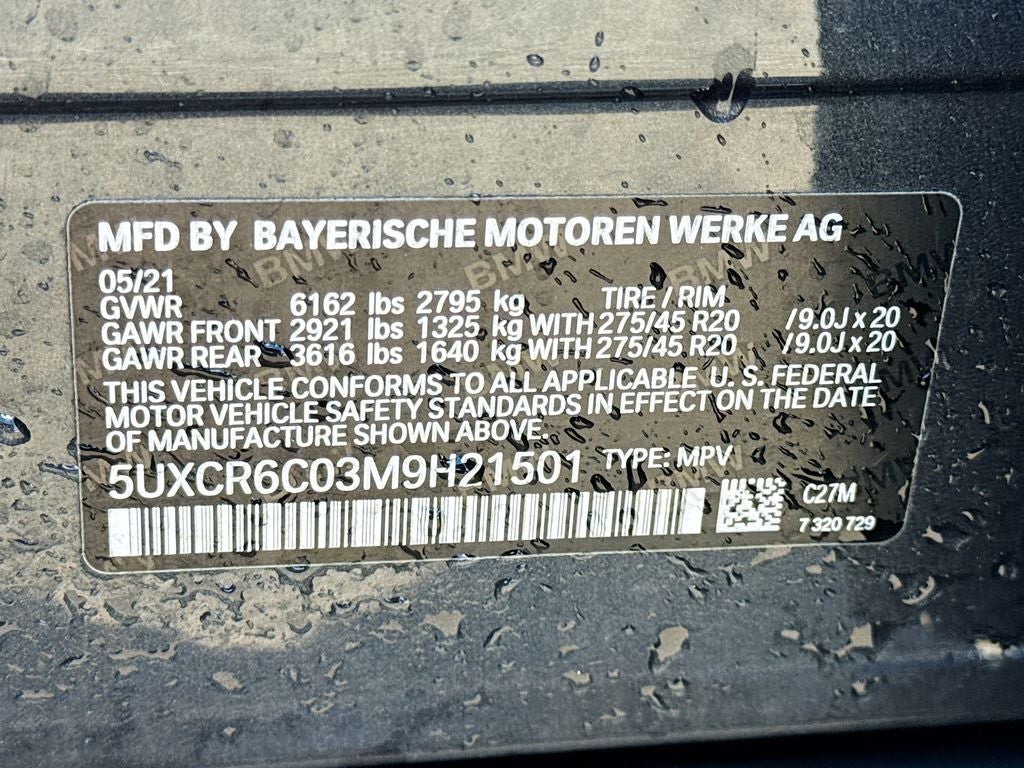 2021 BMW X5 xDrive40i