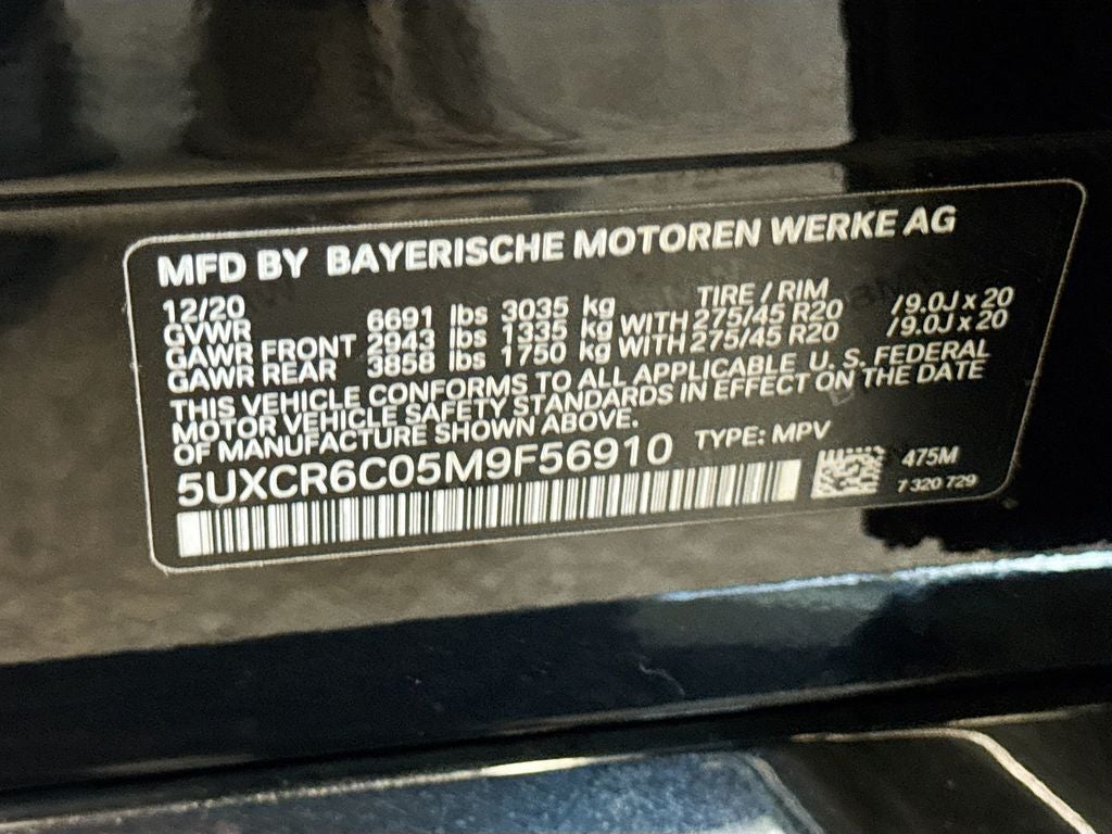 2021 BMW X5 xDrive40i