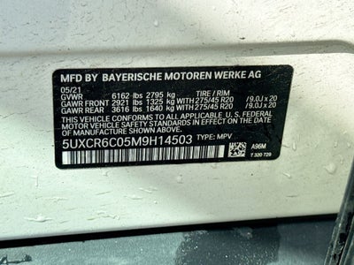 2021 BMW X5 xDrive40i