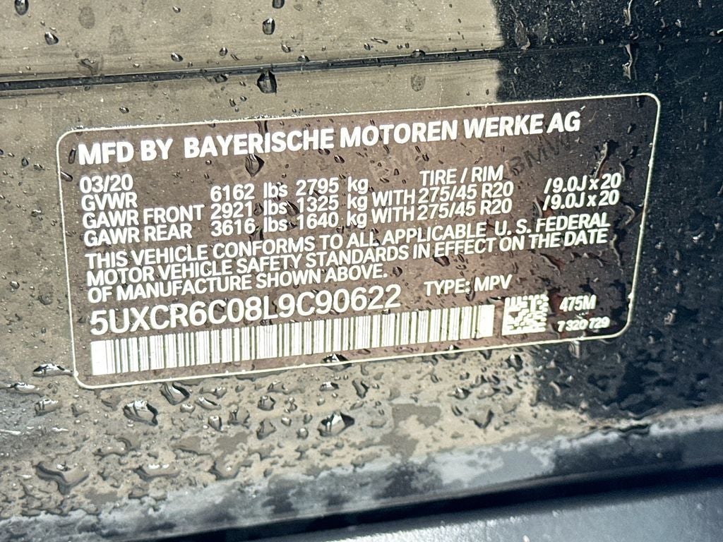 2020 BMW X5 xDrive40i