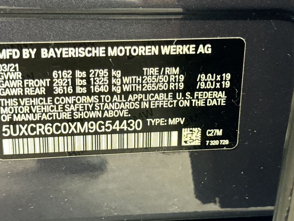 2021 BMW X5 xDrive40i