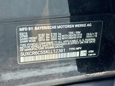 2019 BMW X5 xDrive40i