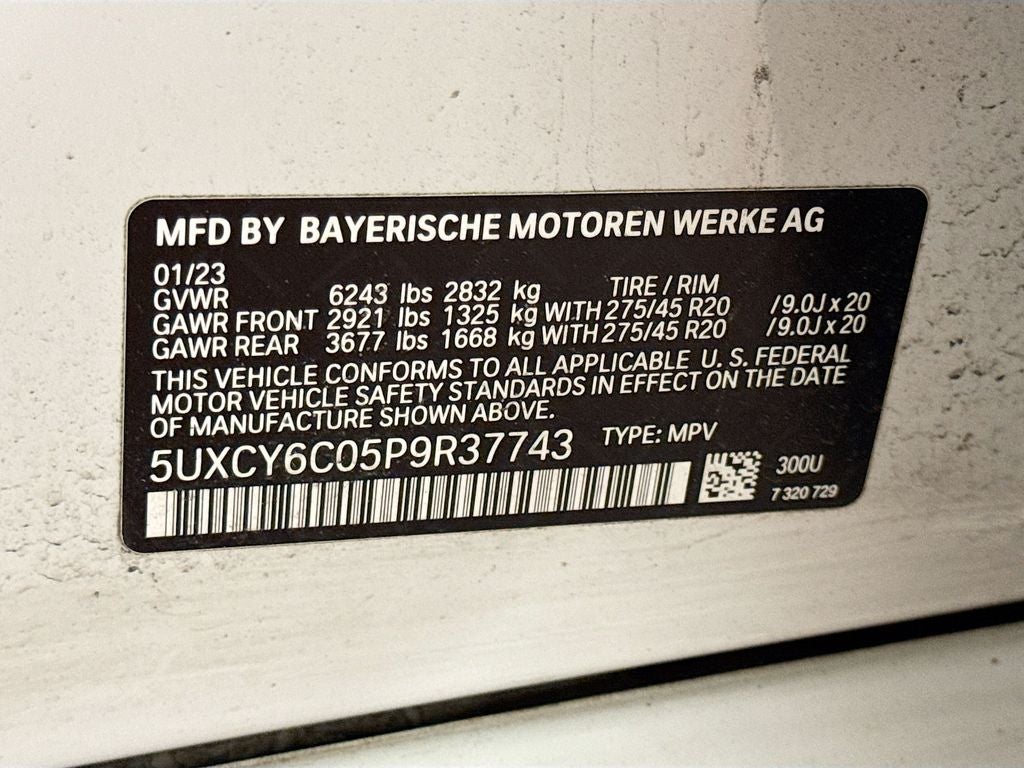 2023 BMW X6 xDrive40i