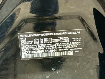 2019 BMW X3 xDrive30i