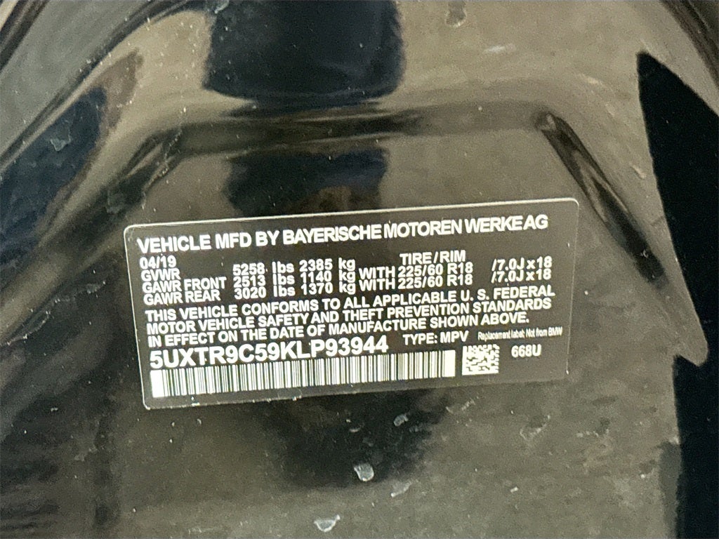 2019 BMW X3 xDrive30i