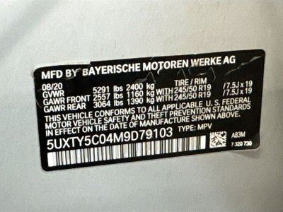 2021 BMW X3 xDrive30i