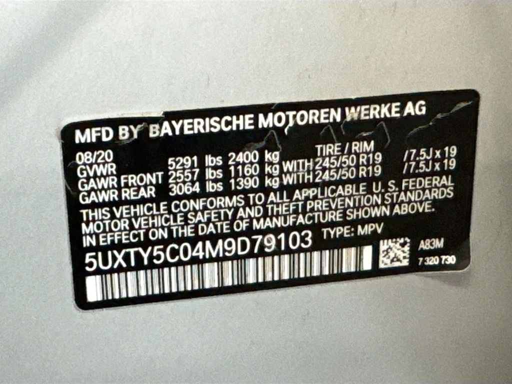 2021 BMW X3 xDrive30i