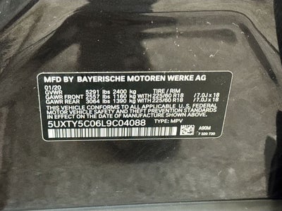 2020 BMW X3 xDrive30i