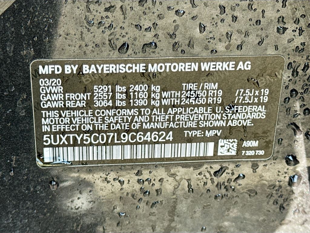 2020 BMW X3 xDrive30i