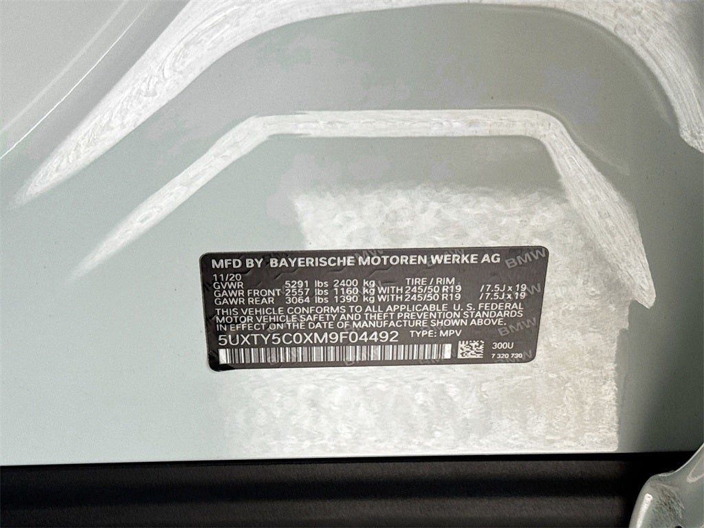 2021 BMW X3 xDrive30i