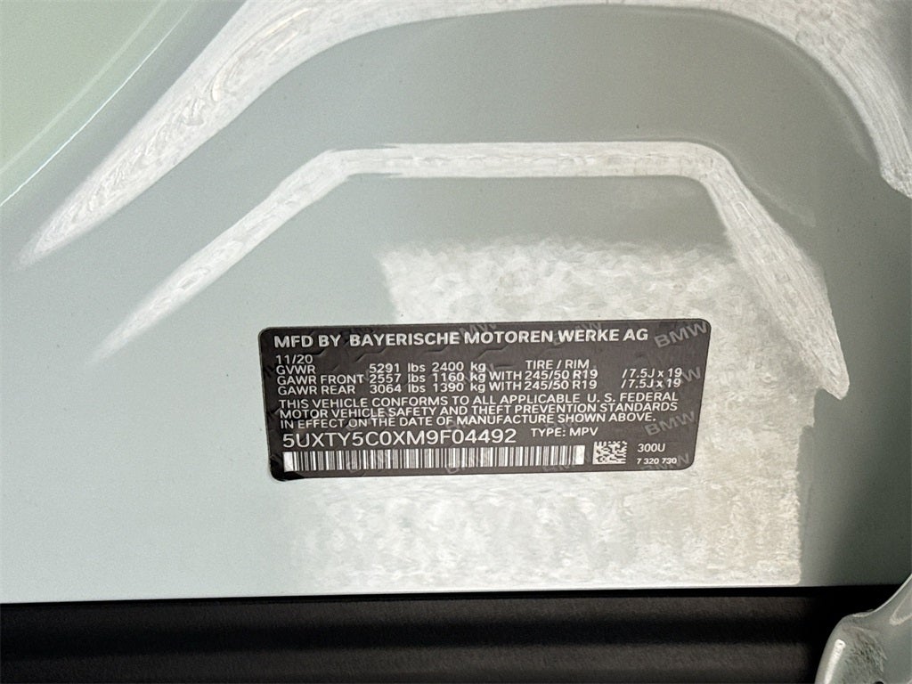 2021 BMW X3 xDrive30i