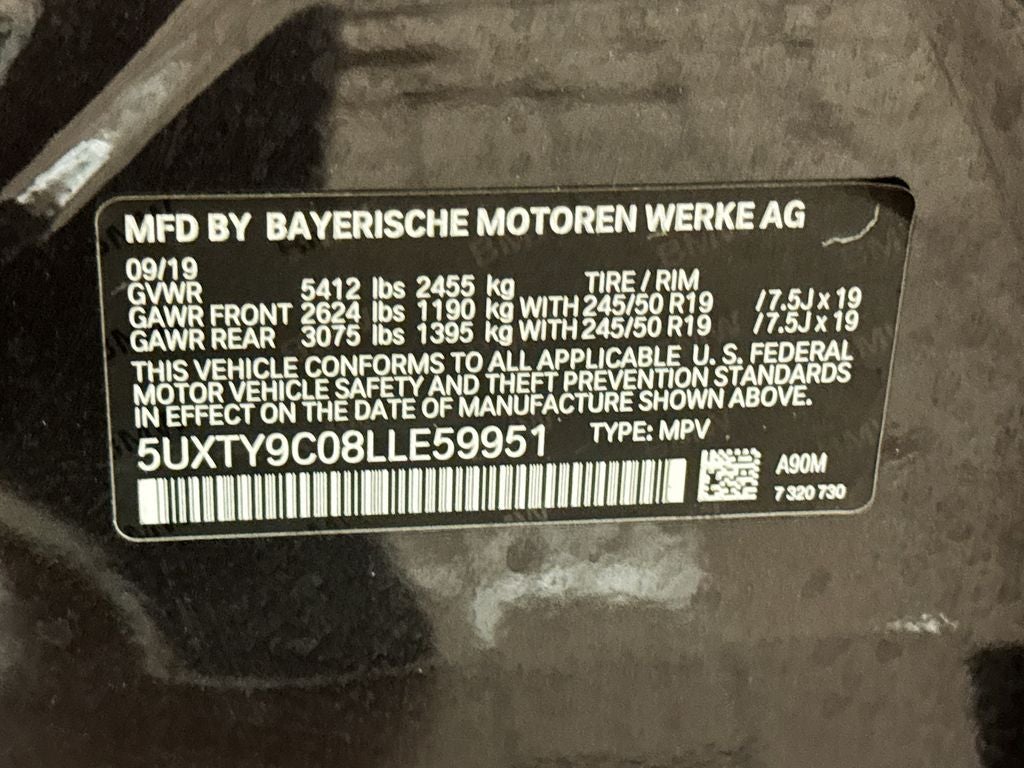 2020 BMW X3 M40i