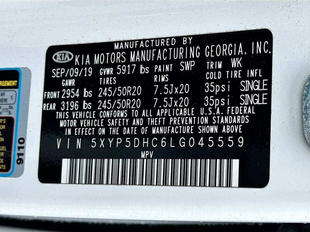 2020 Kia Telluride SX