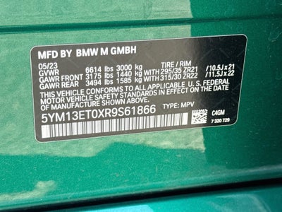 2024 BMW X5 Competition