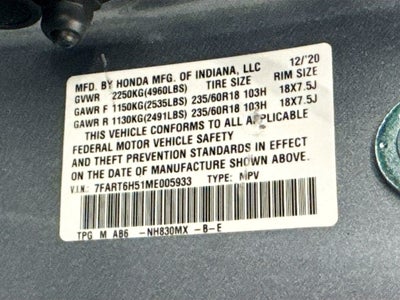 2021 Honda CR-V Hybrid EX