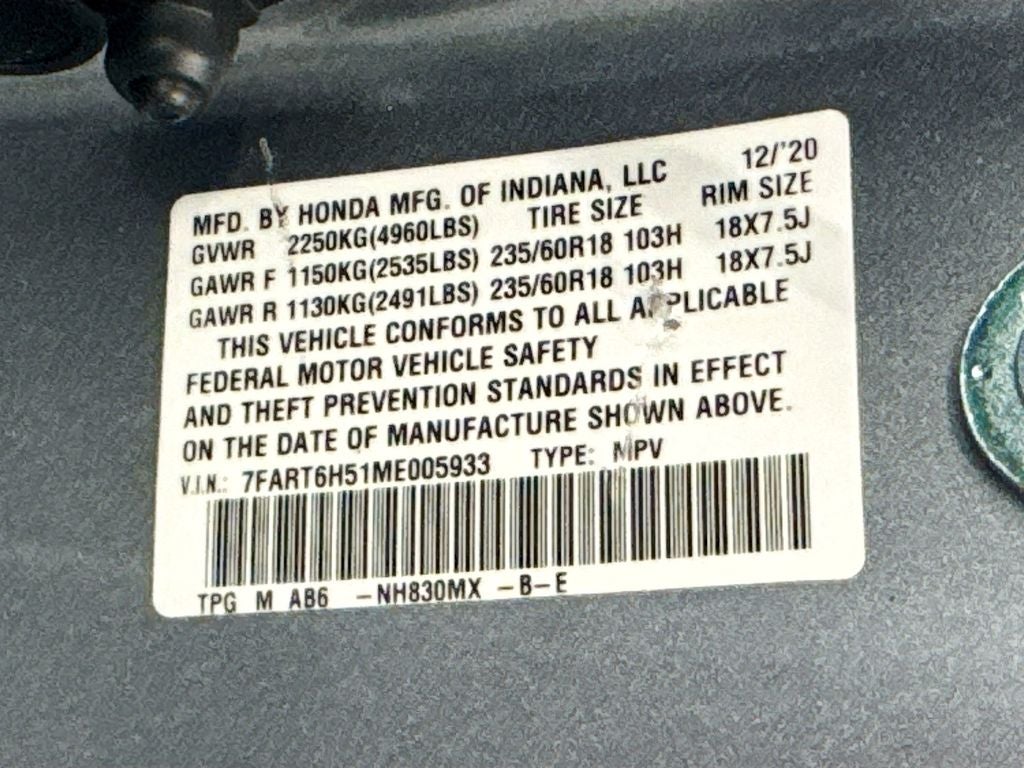 2021 Honda CR-V Hybrid EX