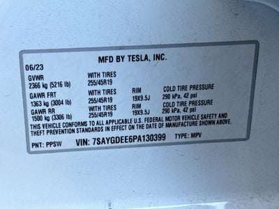 2023 Tesla Model Y Long Range