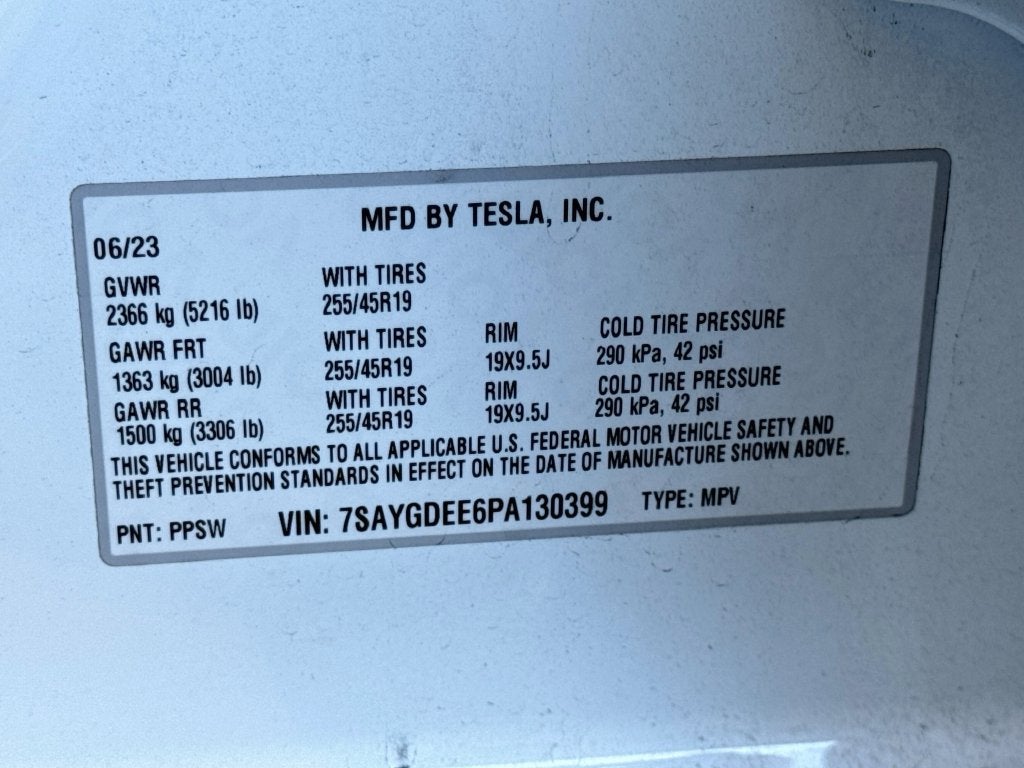 2023 Tesla Model Y Long Range