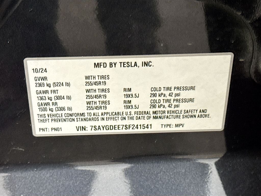2025 Tesla Model Y Long Range