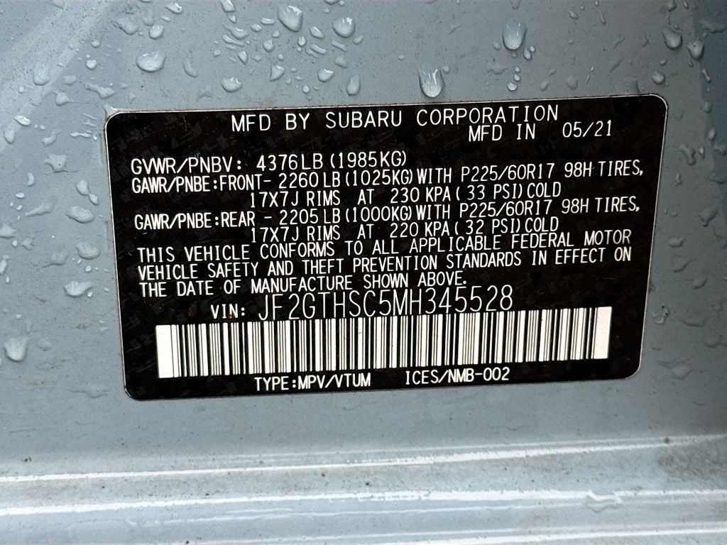 2021 Subaru Crosstrek Sport