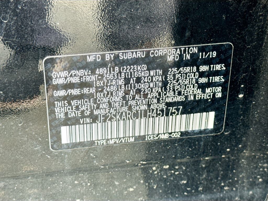 2020 Subaru Forester Sport