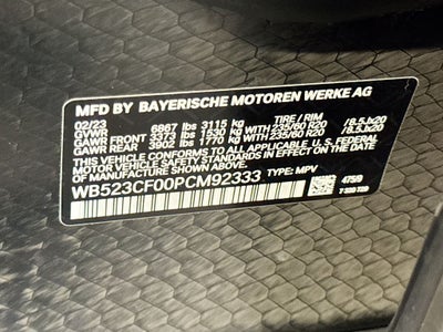 2023 BMW iX xDrive50 xDrive50