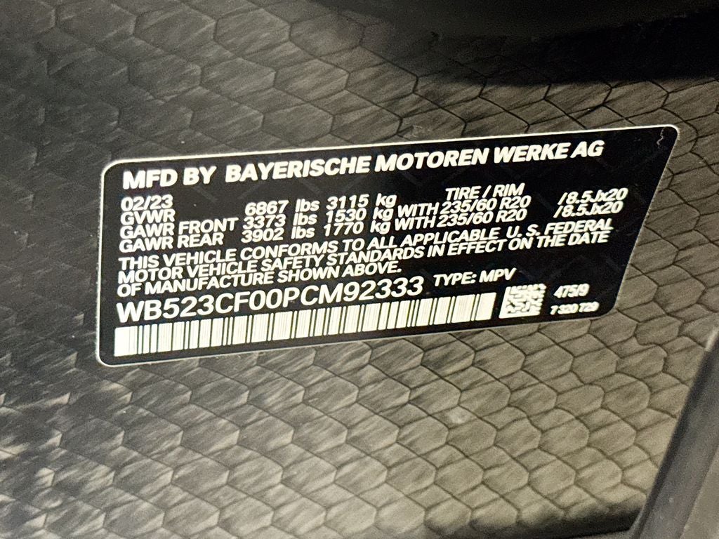 2023 BMW iX xDrive50 xDrive50