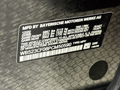 2023 BMW iX xDrive50 xDrive50