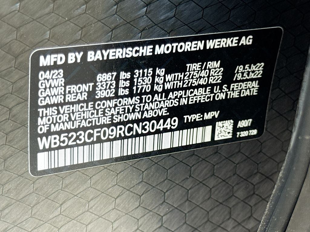 2024 BMW iX xDrive50