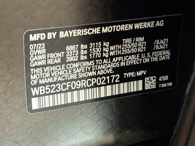 2024 BMW iX xDrive50