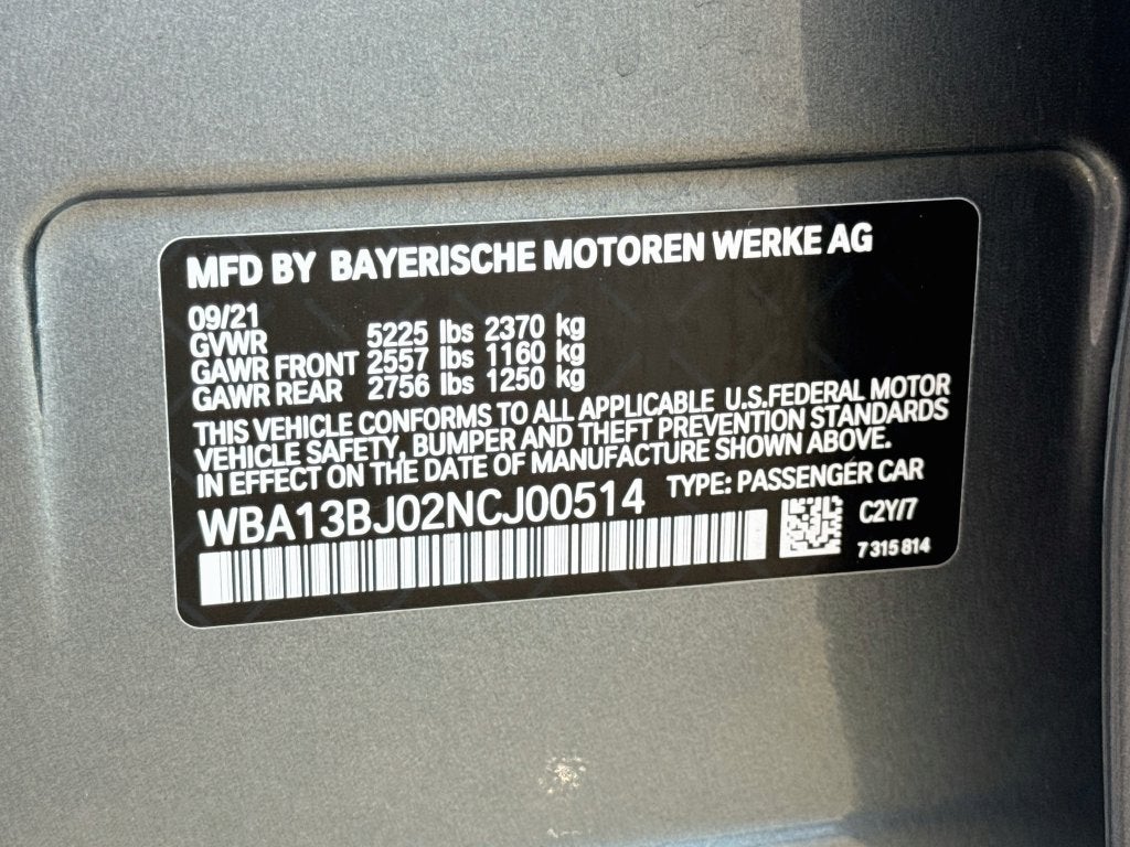 2022 BMW 530i xDrive 530i xDrive