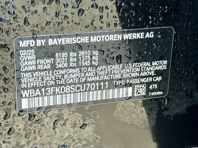 2025 BMW 5 Series 550e xDrive