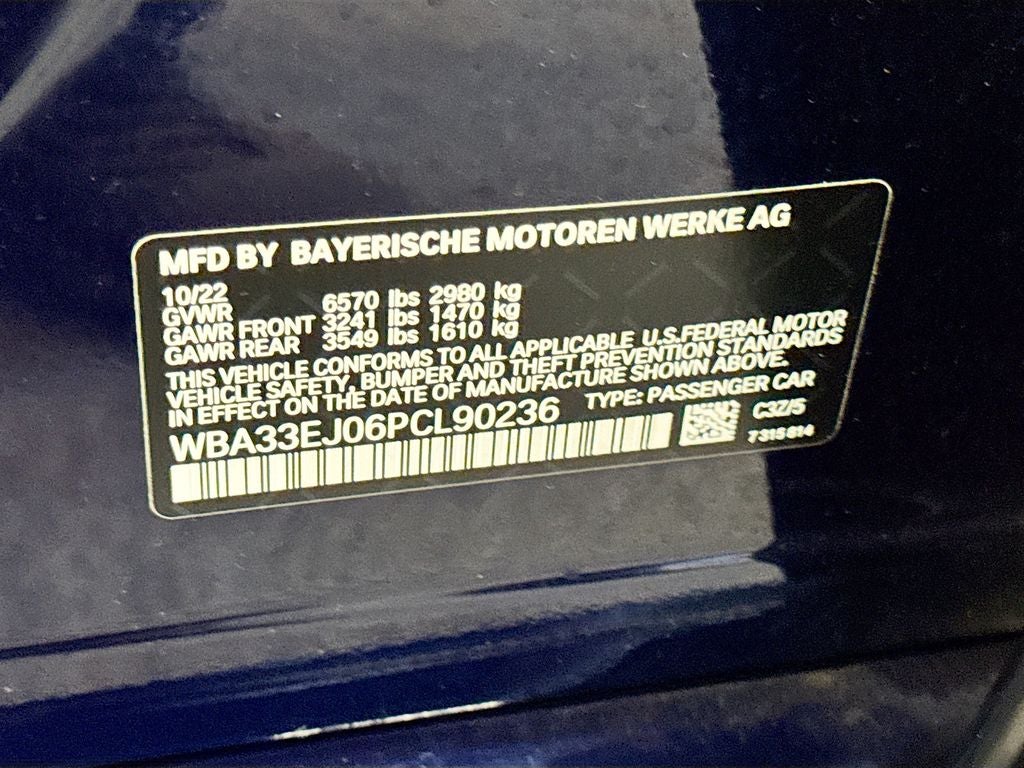 2023 BMW 760i 760i xDrive