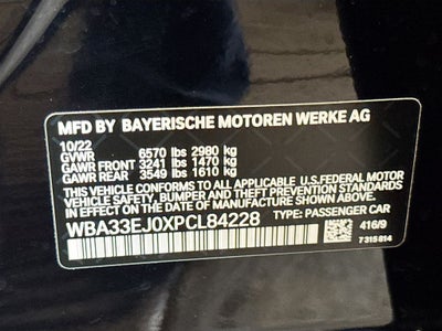 2023 BMW 760i 760i xDrive