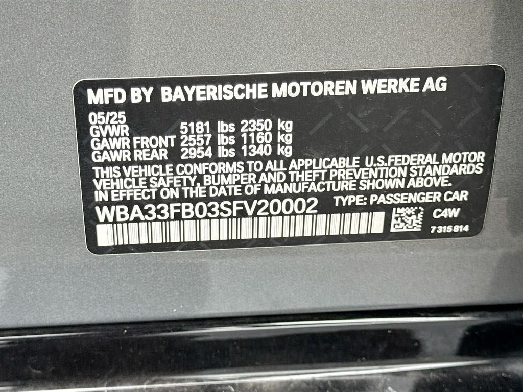 2025 BMW 4 Series 430i Gran Coupe