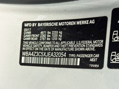 2018 BMW 430i xDrive 430i xDrive