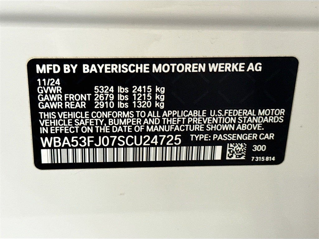 2025 BMW 530i xDrive 530i xDrive