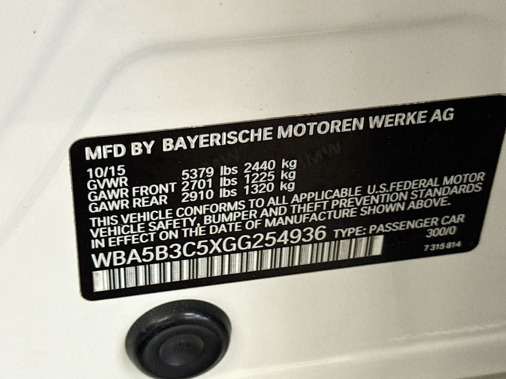 2016 BMW 535i xDrive 535i xDrive