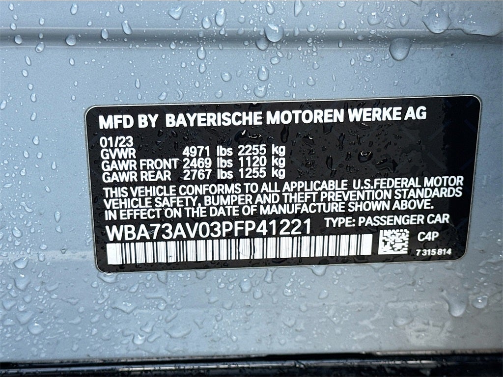 2023 BMW 4 Series 430i Gran Coupe