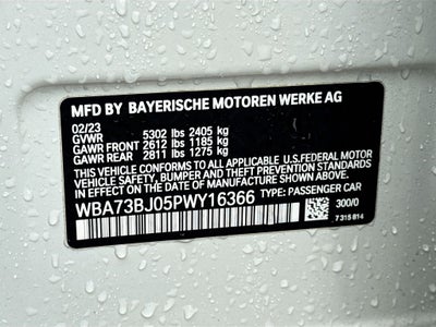 2023 BMW 5 Series 540i xDrive