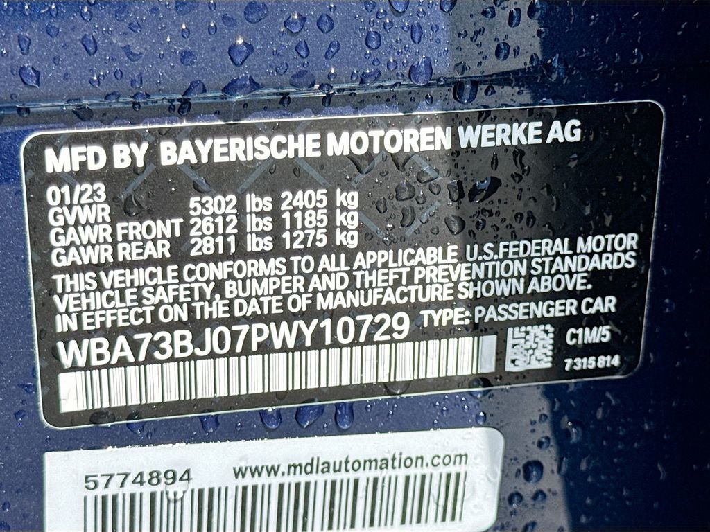 2023 BMW 5 Series 540i xDrive