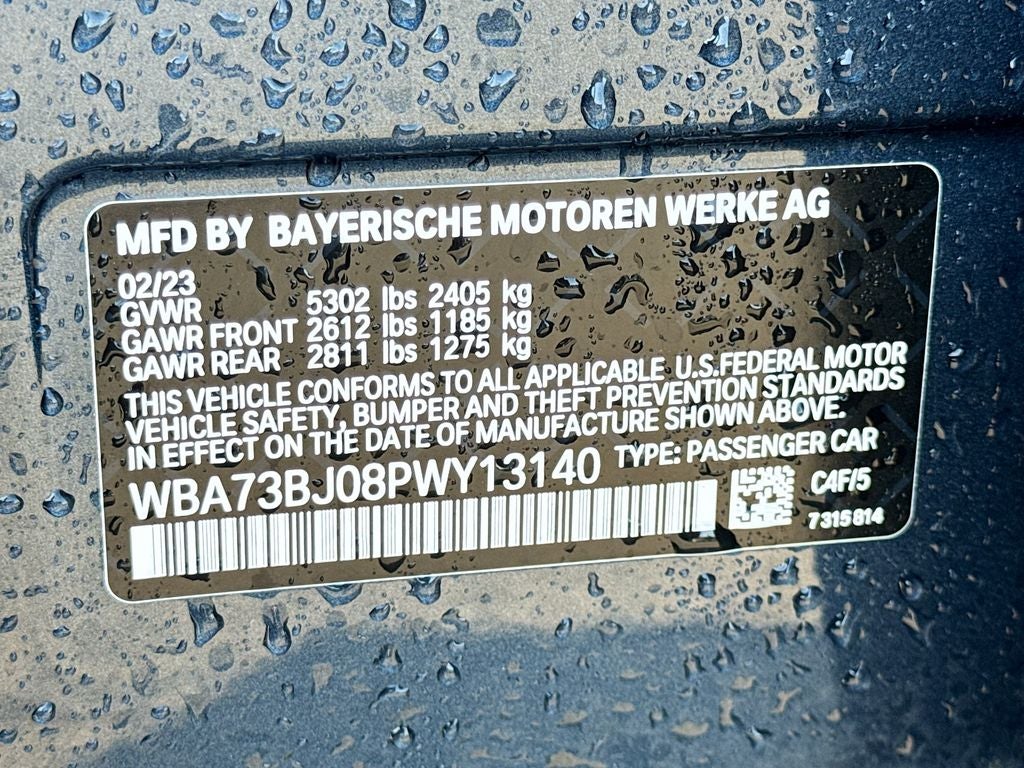 2023 BMW 5 Series 540i xDrive