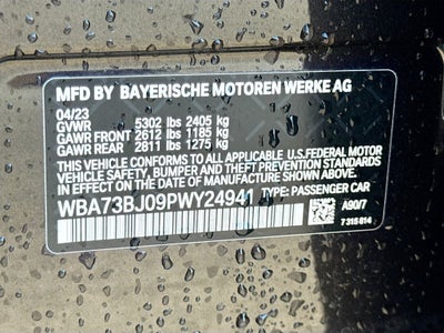 2023 BMW 5 Series 540i xDrive