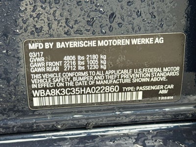 2017 BMW 3 Series 330i xDrive