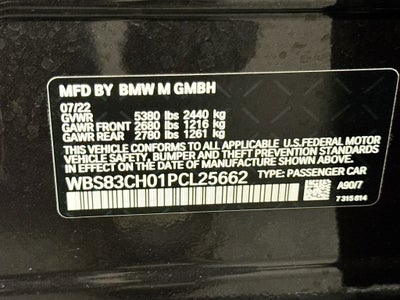 2023 BMW M5 Base