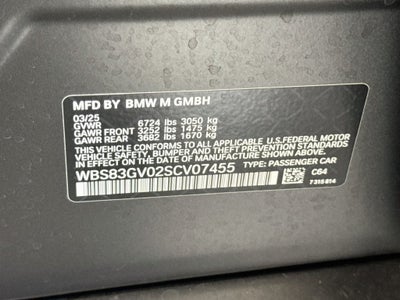2025 BMW M5 Base