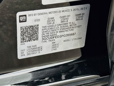 2023 Chevrolet Silverado 1500 LT Trail Boss