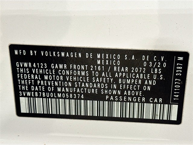 2020 Volkswagen Jetta SEL