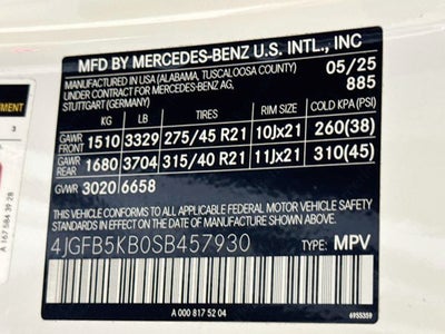 2025 Mercedes-Benz GLE GLE 450 4MATIC®